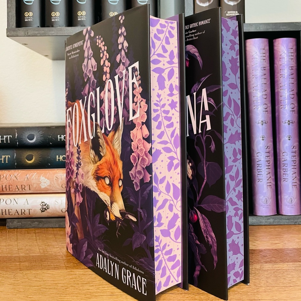 Fairyloot Exclusive Signed Belladonna + Fairyloot Exclusive Signed Foxglove